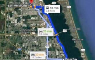 just 18 min away from the Palm Bay